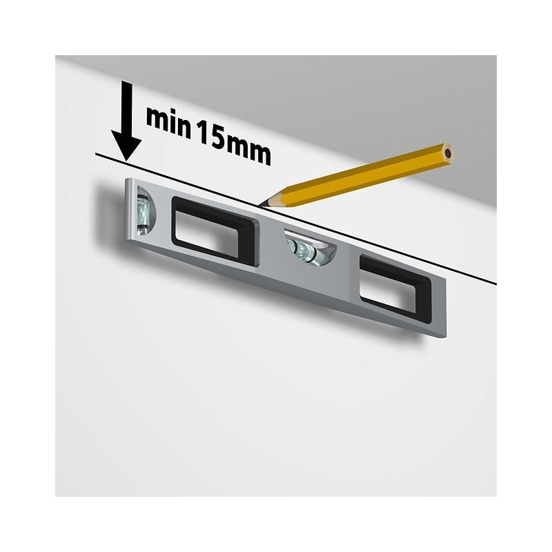 Artiteq Contour Rail (niet plafondaansluitend)