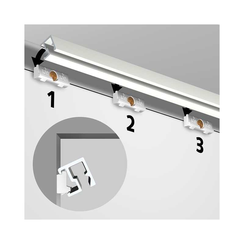 Artiteq Contour Rail (not ceiling flush)