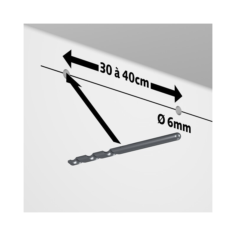 Artiteq Contour Rail Click & Connect Wand Clip
