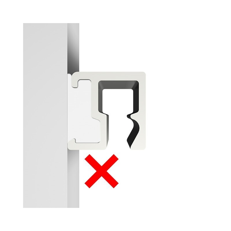 Artiteq Contour Rail (in Deckennähe)