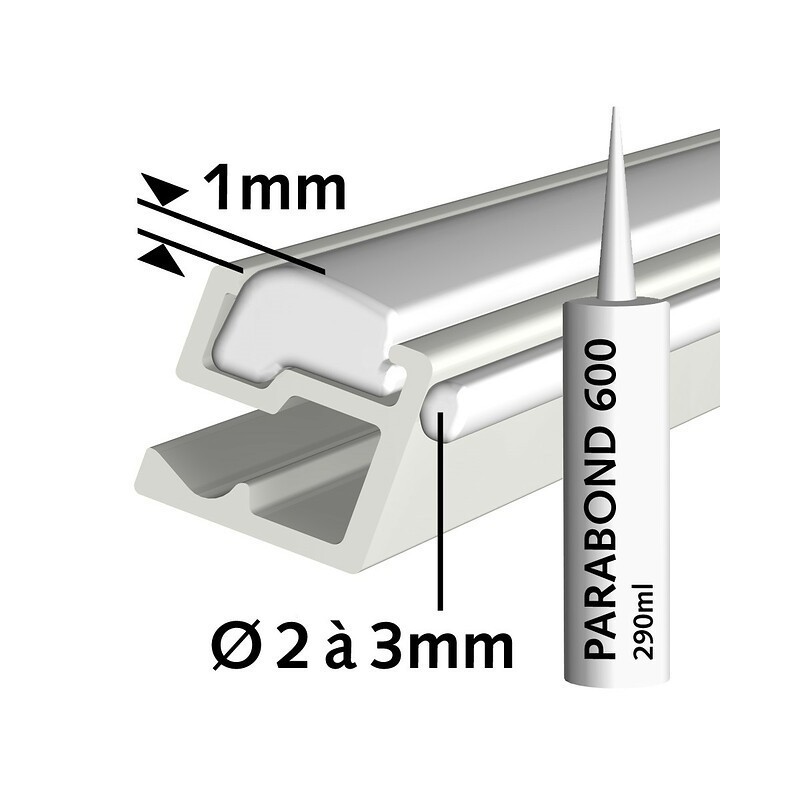 Artiteq Contour Rail (in Deckennähe)