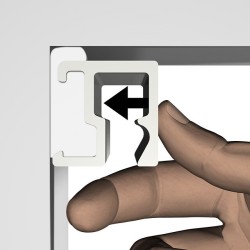 Artiteq Contour Rail (nära taket)