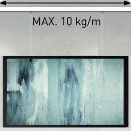 Artiteq Contour Rail 200cm (wel plafond aansluitend)