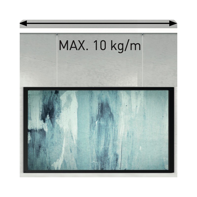 Artiteq Contour Rail (vicino al soffitto)