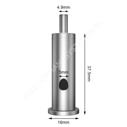 GeckoTeq Kit de suspensión de panel acústico y LED 7 - Acero 15kg