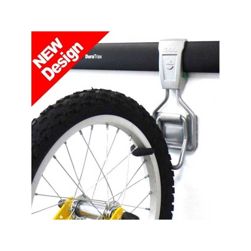 GeckoTeq Fahrrad-Federungssystem-Set für 2 Fahrräder & 2 Helme - GSH112