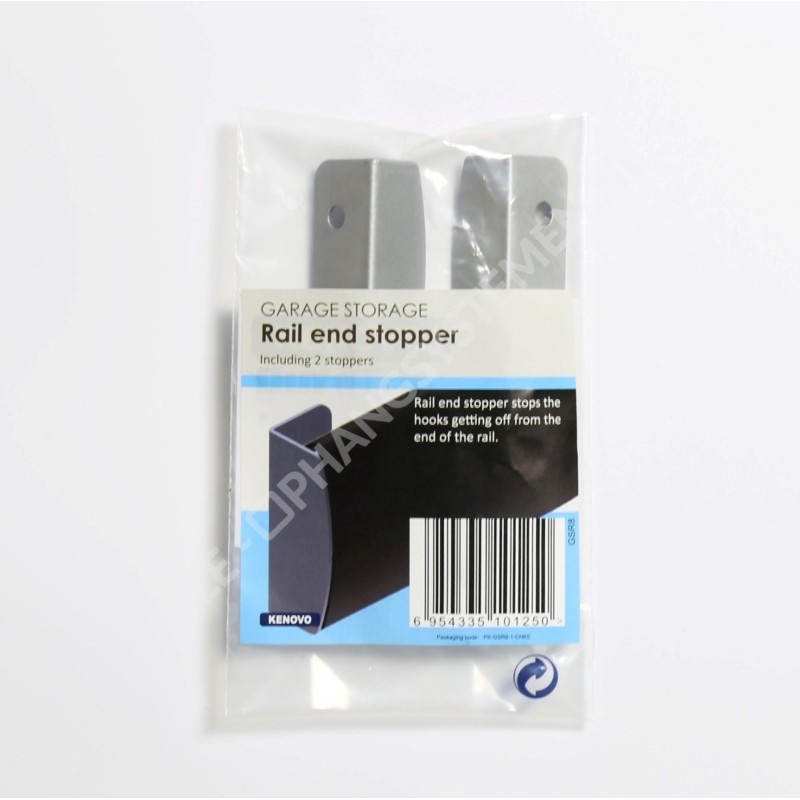 GeckoTeq Duratrax - Schienen Endkappe GSR8 - 2 per Set