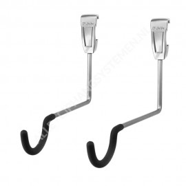 GeckoTeq Fahrrad-Federungssystem-Set für 1 Fahrrad & 2 Helme - GSH118