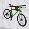 GeckoTeq Fahrrad-Federungssystem-Set für 1 Fahrrad & 2 Helme - GSH118