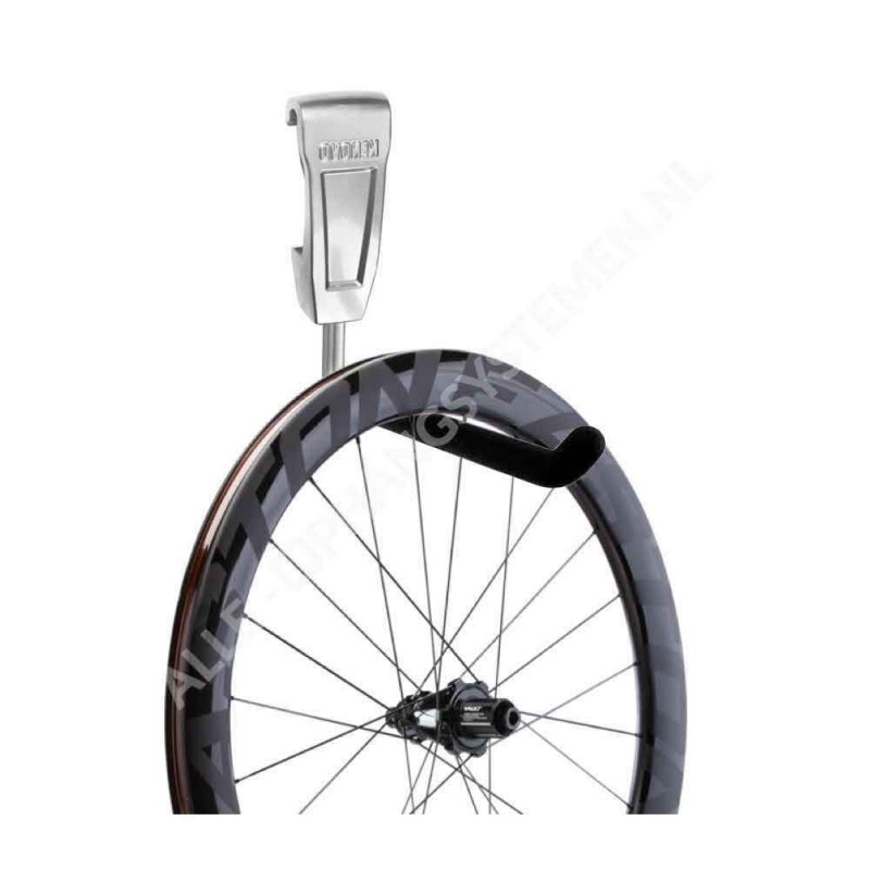 GeckoTeq Cykelupphängningssystem - Universal L-Bike Wheel Hook GSH4