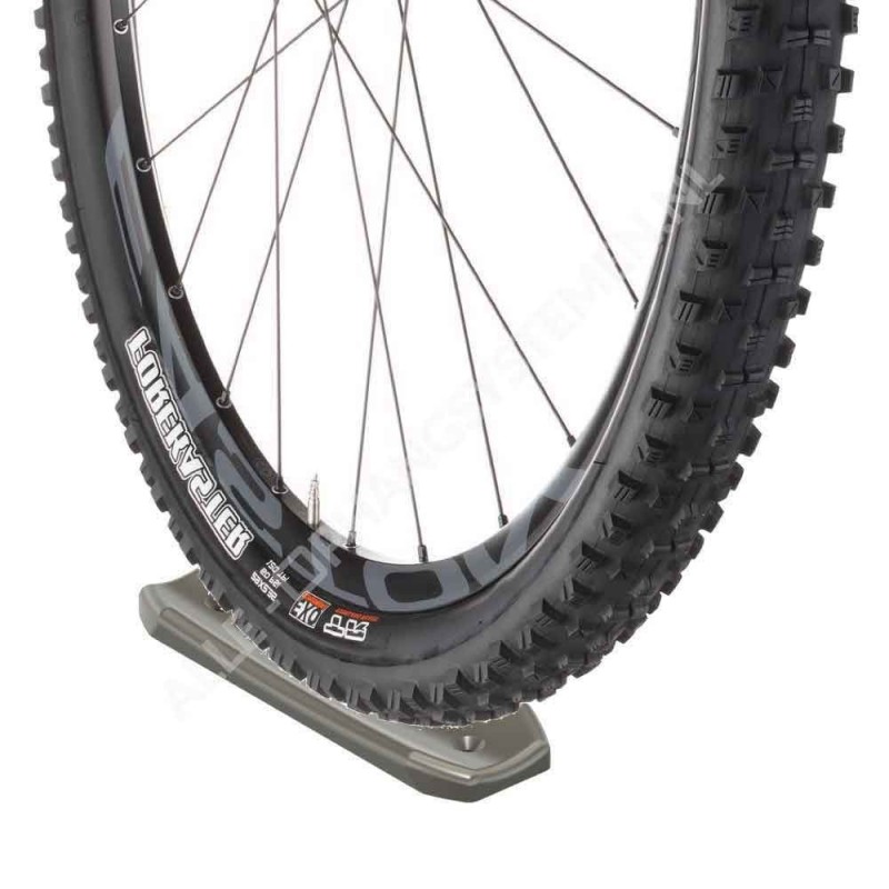 GeckoTeq Fietsband Muurbeschermer - zwart