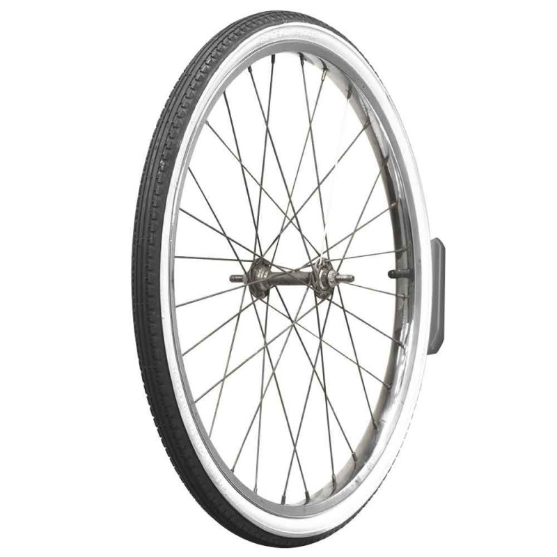 GeckoTeq Fahrradaufhängung Set für 1 Fahrrad inkl. Wandschutz - GSH120