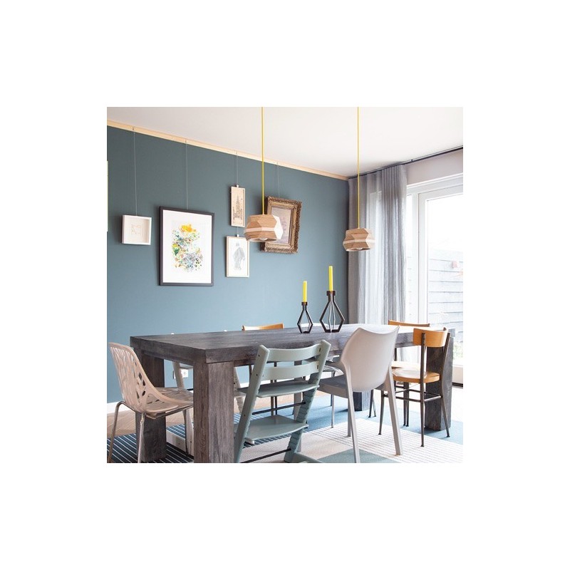 STAS Riva Houten Kantlat 200 cm Wand Rail