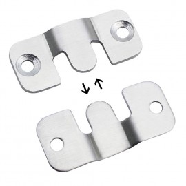 GeckoTeq Z Bar Cleat Systeem Hanging Brackets - per set of 2