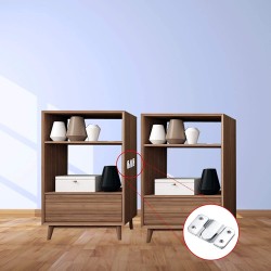 Geckoteq Cleat Z -tangon ripustuskiinnike - 2 kpl