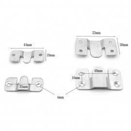 GeckoTeq Z Bar Cleat Systeem Hanging Brackets - per set of 2