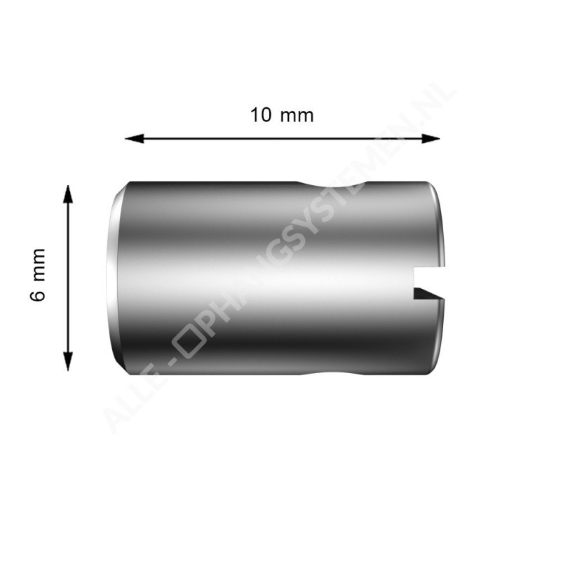 Geckoteq Aufhängenippel vernickelt - 7kg (inkl. gratis Inbusschlüssel)