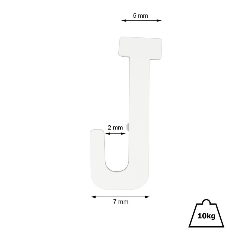 Artiteq Schienen-Schiebehaken - 10kg - 2 Farben