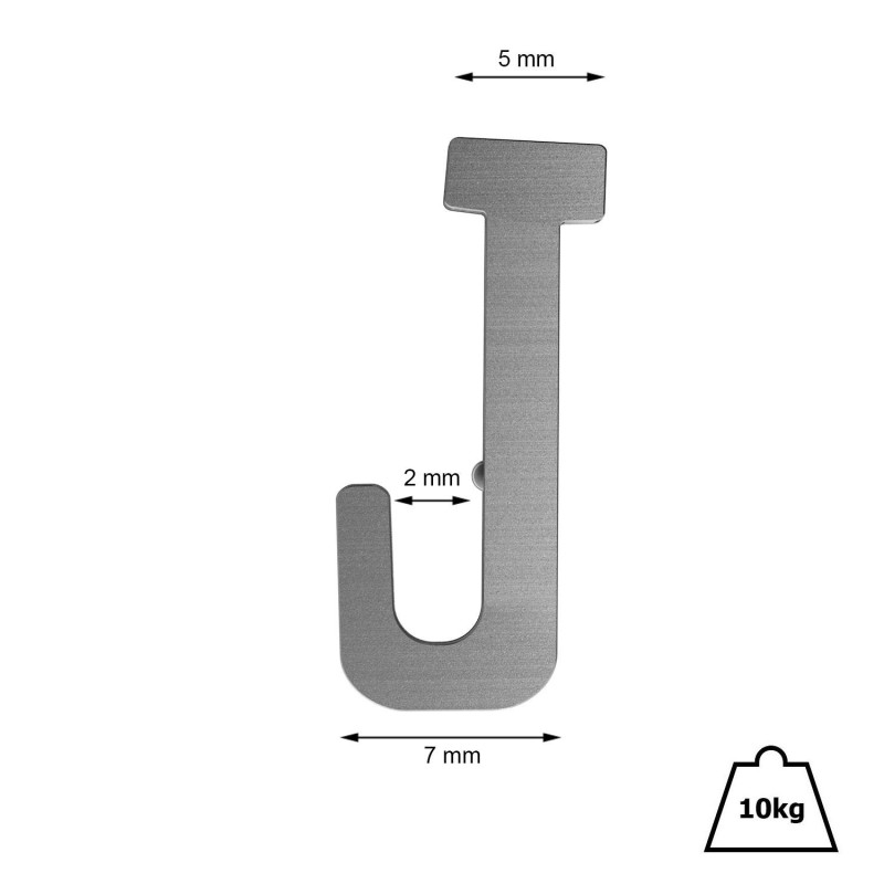 Artiteq Rail Sliding Hook - 10kg - 2 colours
