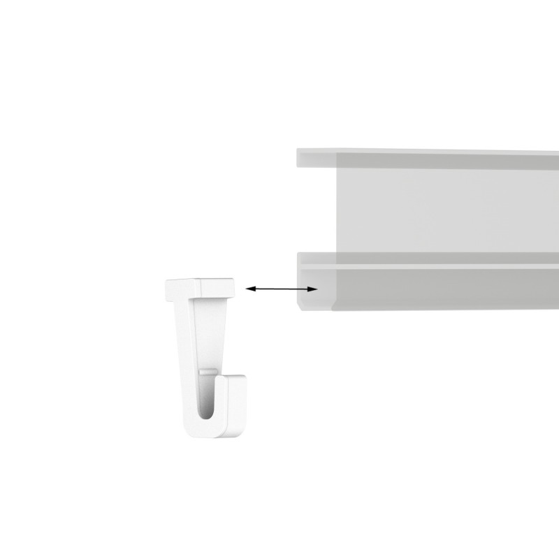 Artiteq Rail Sliding Hook - 10kg - 2 colours