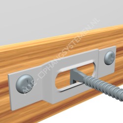 GeckoTeq Diebstahlsicherung für Holzleisten