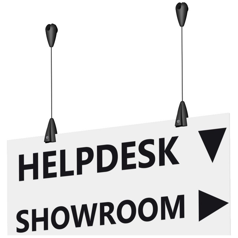 Artiteq Panel Grip Materialklemme für Platten bis 4mm - ohne Kabel