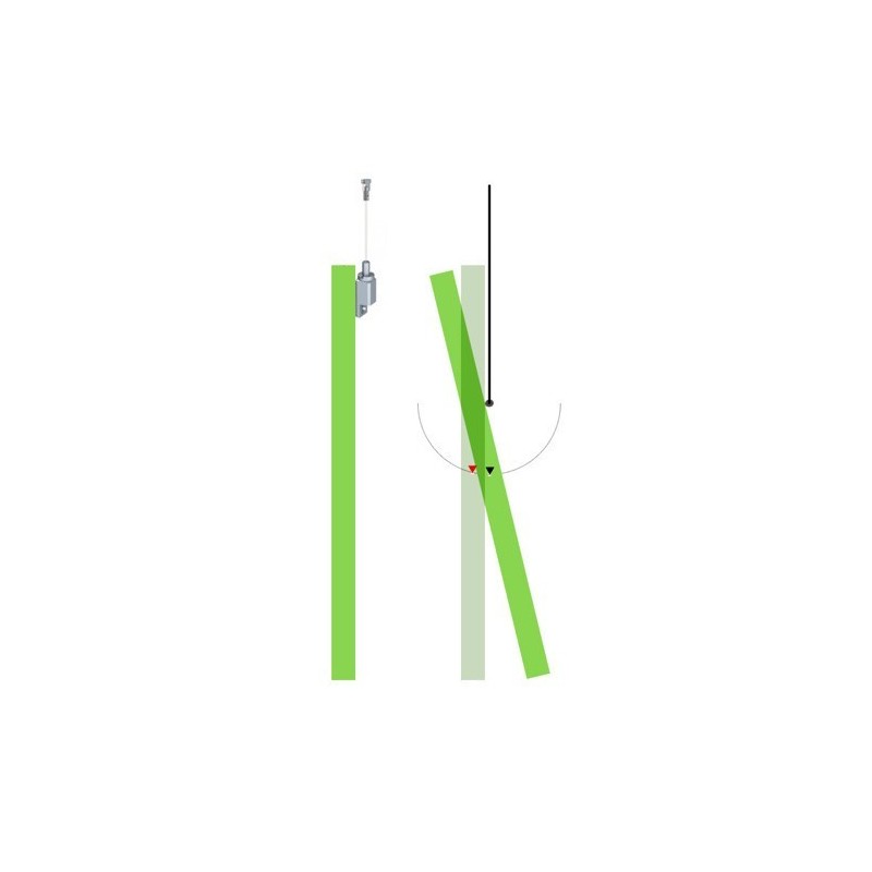 Artiteq Frame Hanger (incl. schroef) - voor draden 1,0 & 1,5mm - 15kg