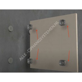 GeckoTeq Click Panel System Plastik - Zacisk