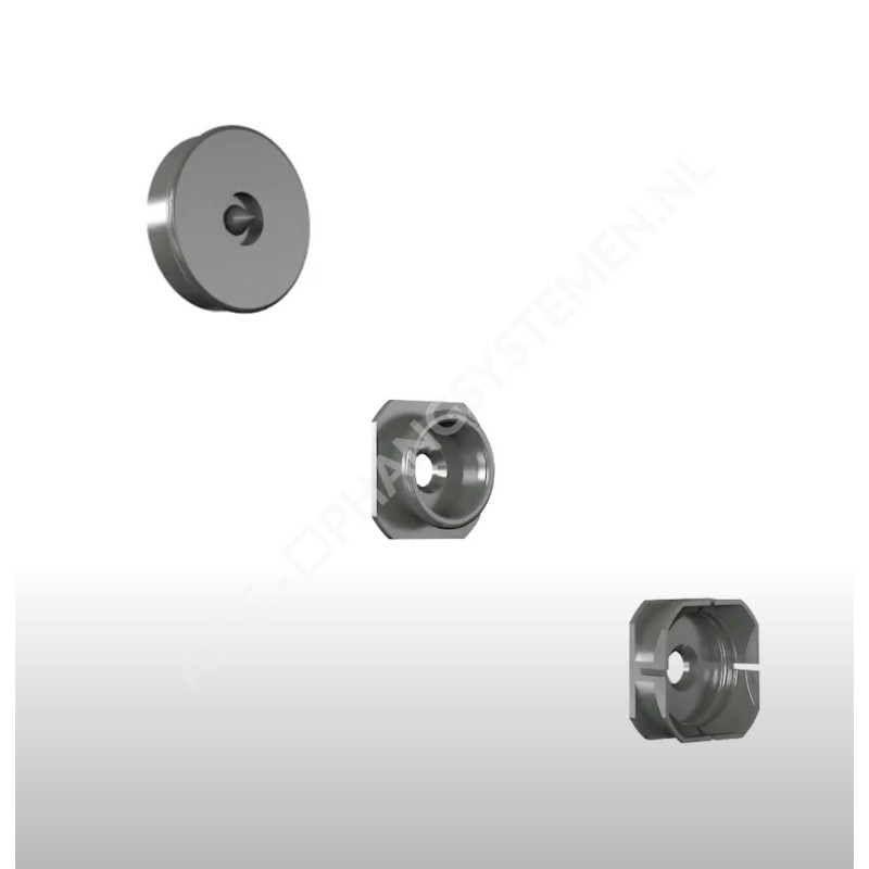 GeckoTeq Click Panel System Plast - Rund