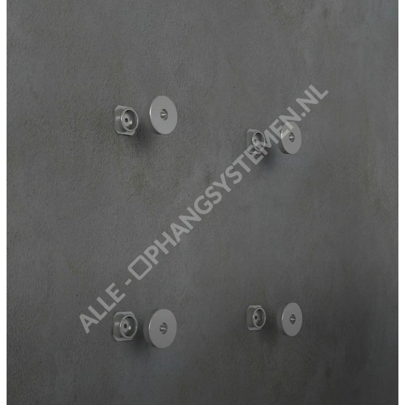 GeckoTeq Click Panel System Plastique - Rond