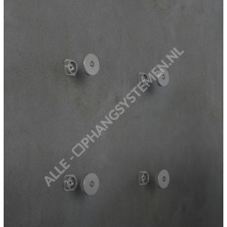 Sistema de panel de clic GeckoTeq Plástico - Pasador central