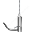 GeckoTeq Kugel Deckenanker-Kabelsystem mit selbstsichernder Klemme 6 mm - 10 kg