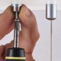 GeckoTeq Ceiling Cam Cable System with Self-locking Clamp 6 mm - 10kg
