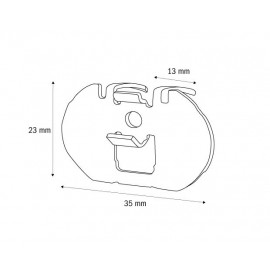 STAS DryWall Xpress clip per pareti in gesso