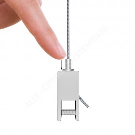 GeckoTeq Decken Anker Selbstbremsend Kabelsystem 12mm - 15kg
