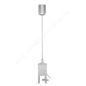 GeckoTeq Decken Anker Selbstbremsend Kabelsystem 12mm - 15kg