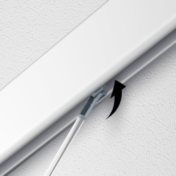 STAS 1,8mm Cobra Stahldraht Schwarz Weiss - 10kg