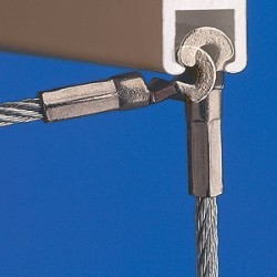 STAS 1,8mm Cobra Stahldraht Schwarz Weiss - 10kg