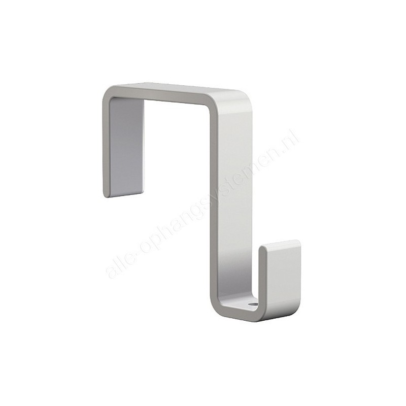 Artiteq haak scheidingswand wit voor diverse paneeldiktes