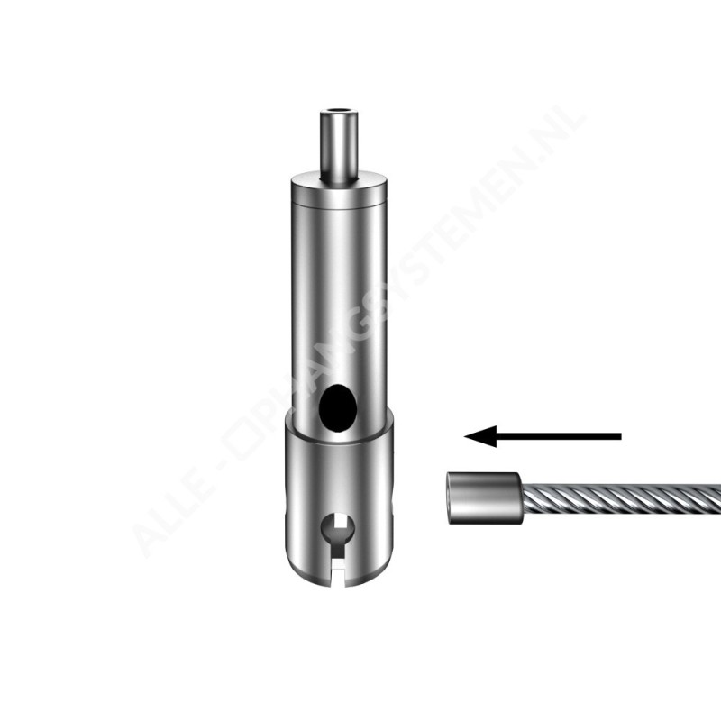 GeckoTeq - Self-locking wire clamp with wire divider - 20kg