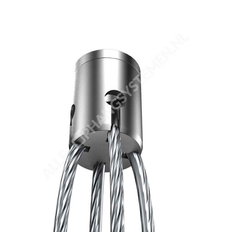 GeckoTeq - Self-locking wire clamp with wire divider - 20kg