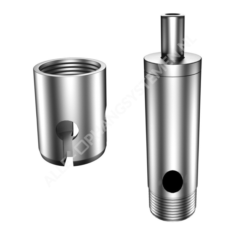 Selbstbremsende Drahtklemme mit Verteilerfuß und Greiferfunktion - 20kg