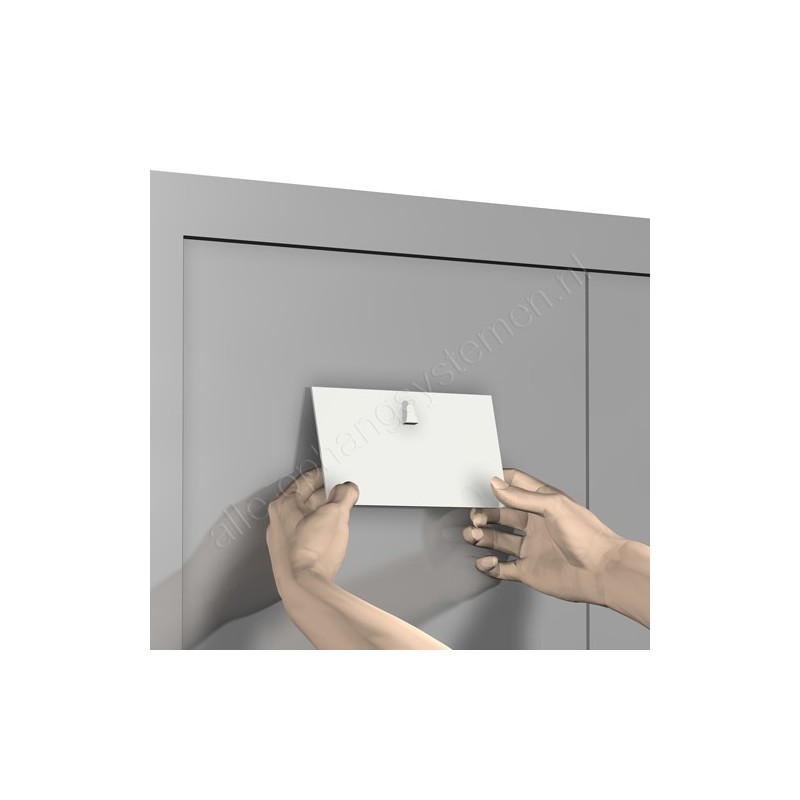 Artiteq magnetische schilderij haken in wit