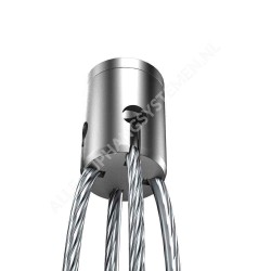 Selbstbremsende Drahtklemme mit Greiferfunktion und Schraubenende - 25kg