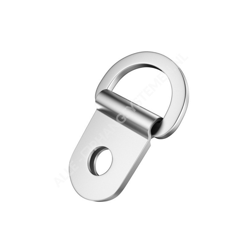 GeckoTeq D-Ring Hanger with Closed Ring - 15KG