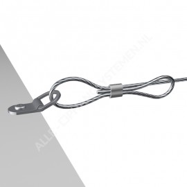 GeckoTeq D-Ring Hanger with Closed Ring - 15KG