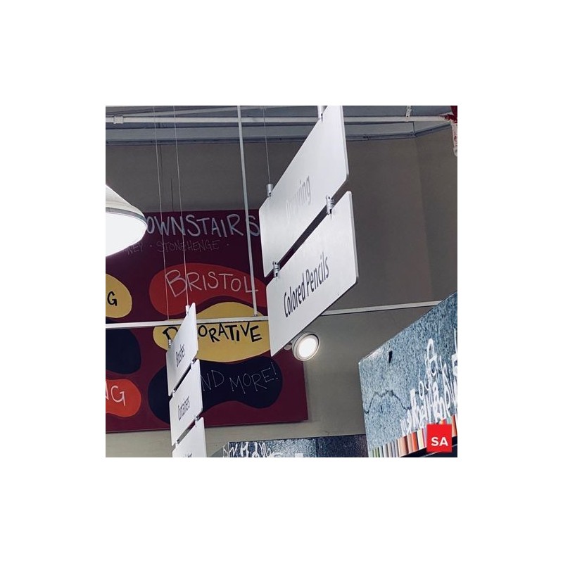 GeckoTeq Sistema de cable de cámara de techo 5 mm - 15 kg