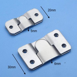 GeckoTeq Multifunctional Furniture Z-Clip Suspension Bracket