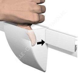 Artiteq Info Rail Storage Clip - en 2 couleurs