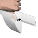 Artiteq Info Rail Storage Clip - en 2 couleurs